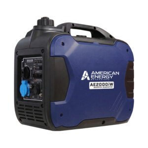 Planta de luz portátil AE2000iW Inverter Dual Fuel de 2kW American Energy.