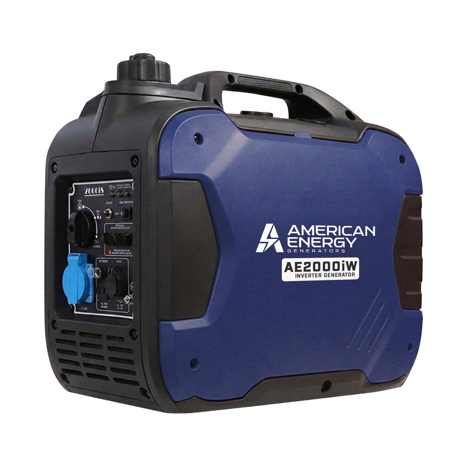 Planta de luz portátil AE2000iW Inverter Dual Fuel de 2kW American Energy.