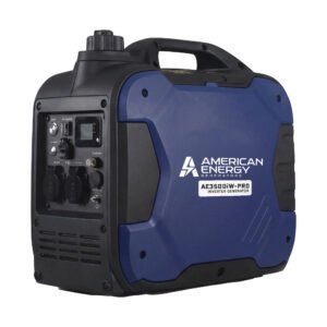 Generador profesional American Energy AE3500iW-PRO Inverter de 3.5kW.