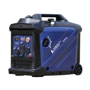 Generador portátil inverter American Energy AE4500iW-PRO Dual Fuel de 4.5kW con caseta acústica silenciosa.