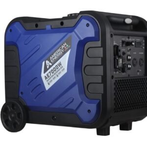 Generador portátil inverter American Energy AE7500iW-PRO Dual Fuel de 7.5kW silencioso con caseta acústica.