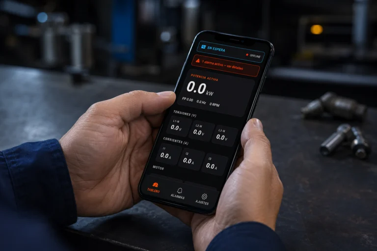 Monitoreo remoto de generador de energía en american energy